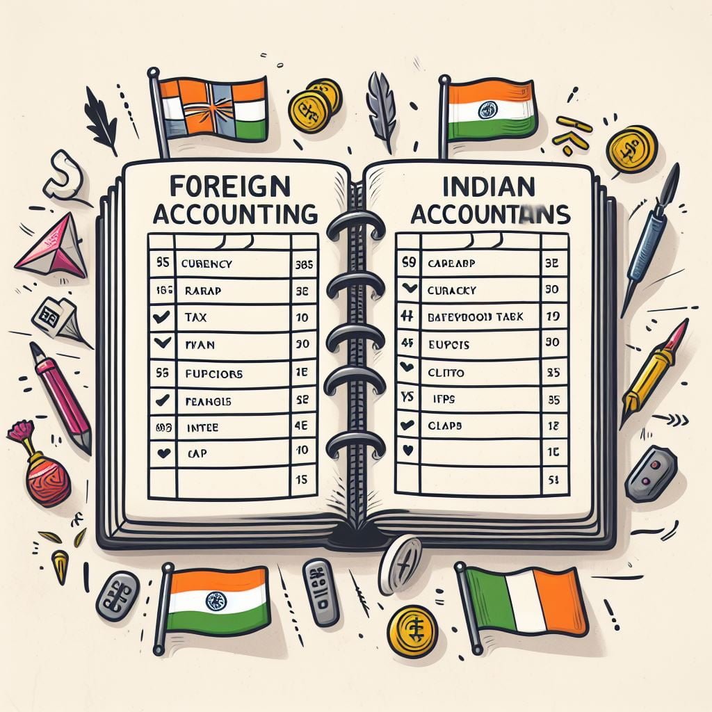 What is the difference between foreign accounting and Indian Accounting system_accounts_campus